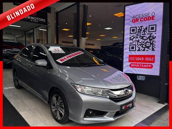 HONDA CITY 1.5 EXL 16V FLEX 4P AUTOMÁTICO HONDA CITY 1.5 EXL 16V FLEX 4P AUTOMÁTICO